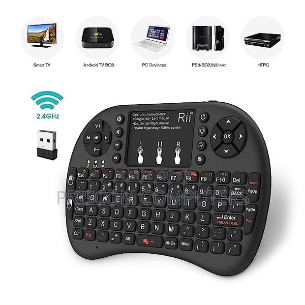 Rechargeable Android Mini 2.4G Mini Wireless Keyboard