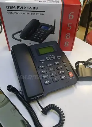 HOME 6588 GSM Fixed Wireless Phone With SIM Card Slot