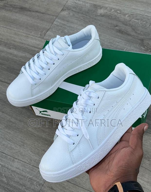 White Puma Sneakers for Men - thumbnail 3