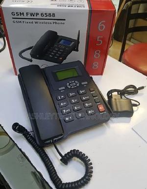 GSM Fixed Wireless Desktop Phone Etross GSM FWP 6588 With Si - thumbnail 2