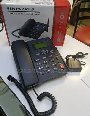 GSM Fixed Wireless Desktop Phone Etross GSM FWP 6588 With Si