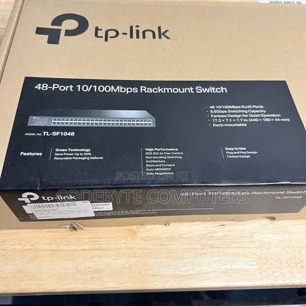TP LINK TL-SF1048 48-Port 10/100mbps Rackmount Switch - main view