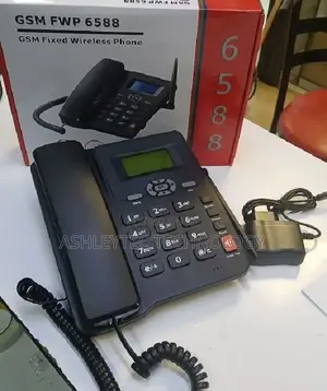 2024 Unique GSM FWP 6588 Desktop Phones Landline With Dual