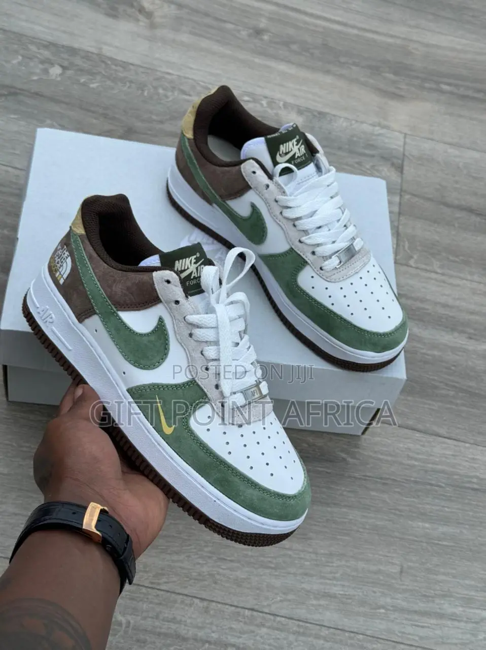 North Face Nike Airforce 1 Unisex Sneakers