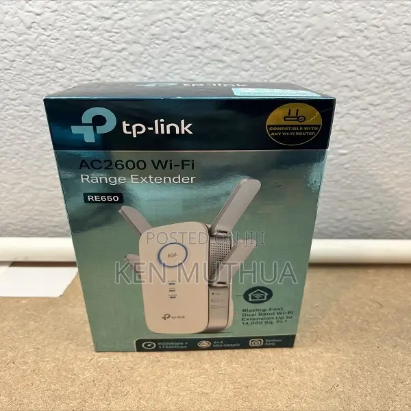Tp-Link RE650 AC2600 Wireless Dual Band Wifi Range Extender