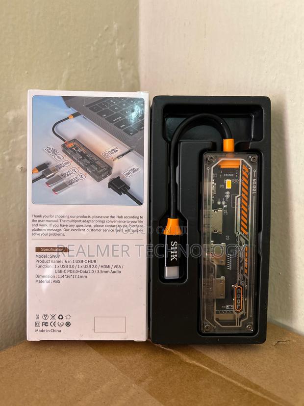 Type C to 6 in 1 Mecha Series - main view