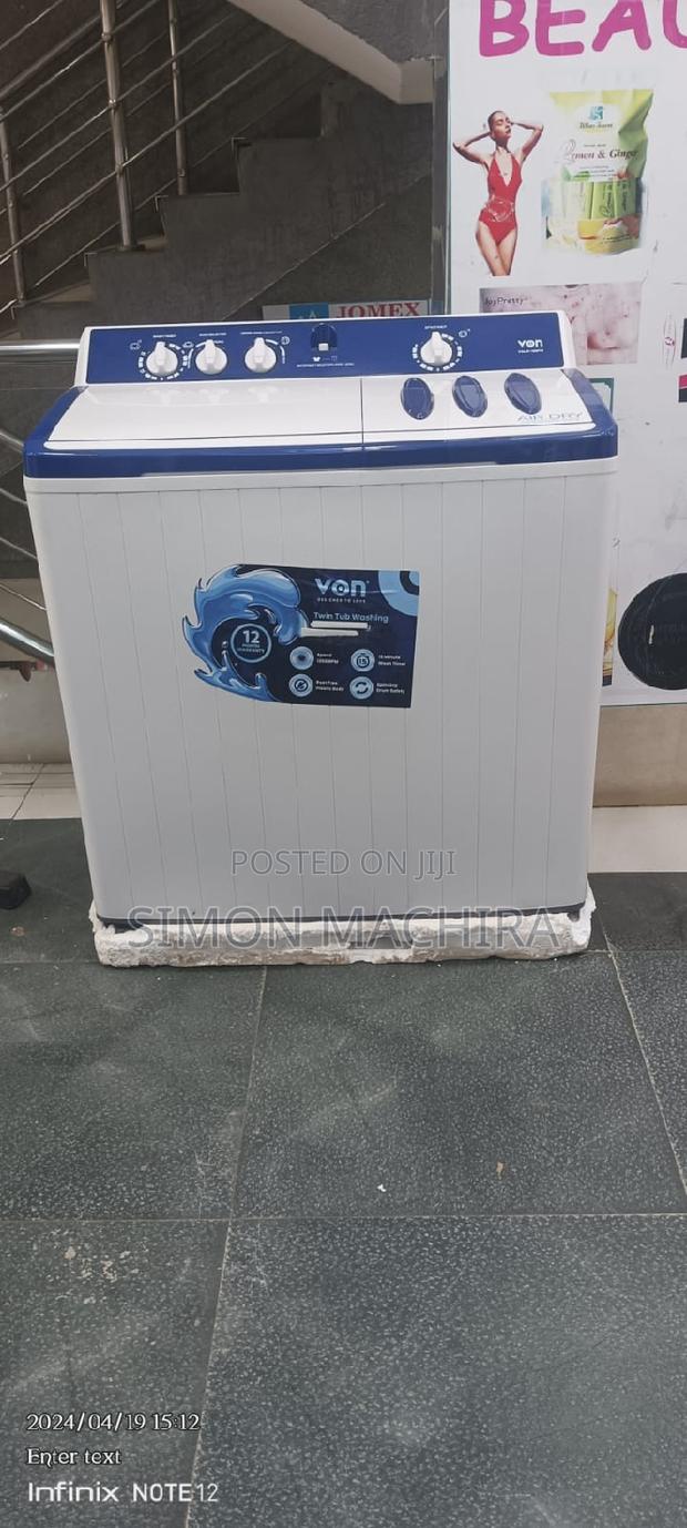 12KG Twin Tub Washing Machine