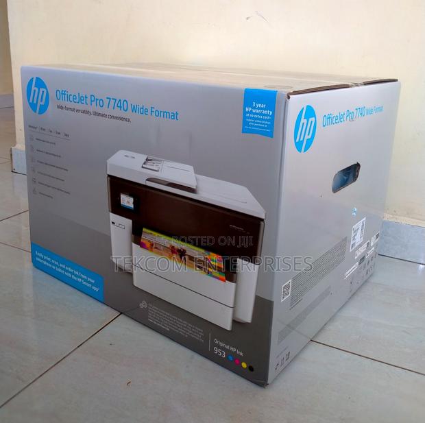 Hp 7740^Hp 7740 A3 Wide Format All-in-One Printer - main view