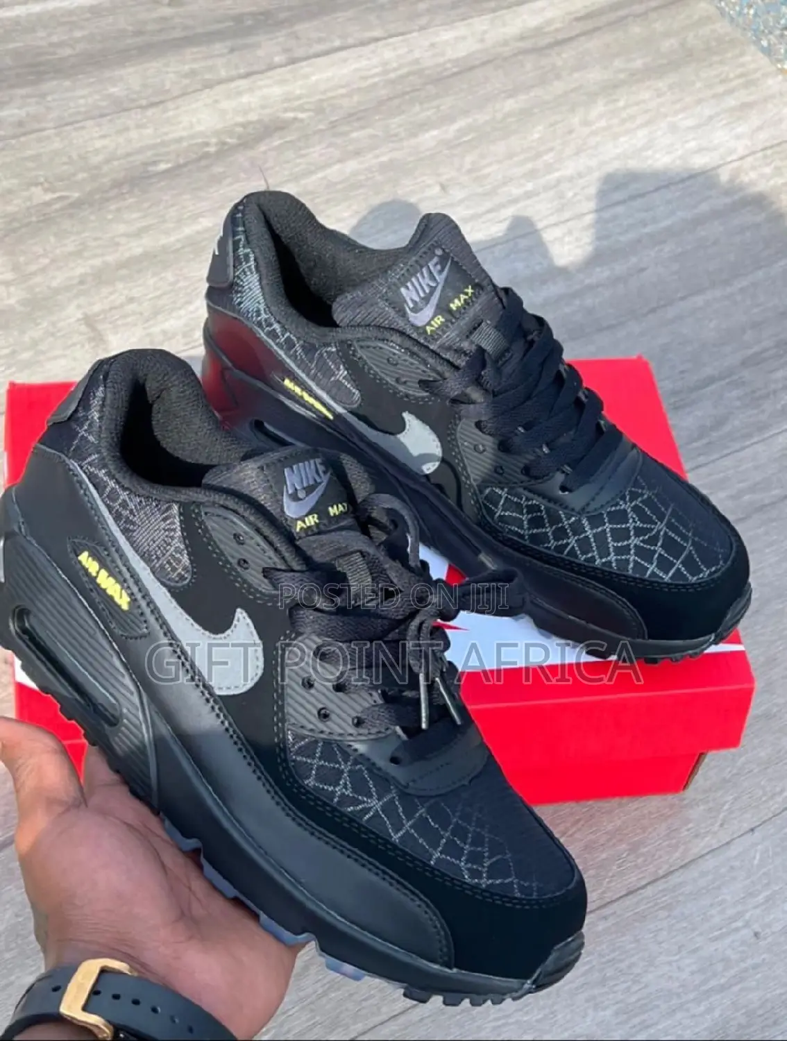 Nike Air Max 90 Black Unisex Sneakers