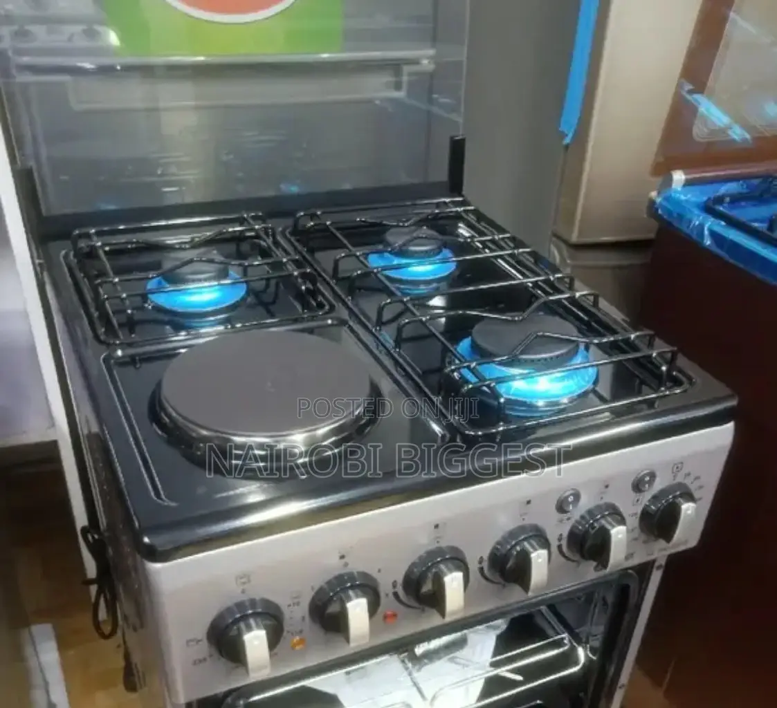 Nunix 3+1 Cooker 50×55cm Standing Cooker