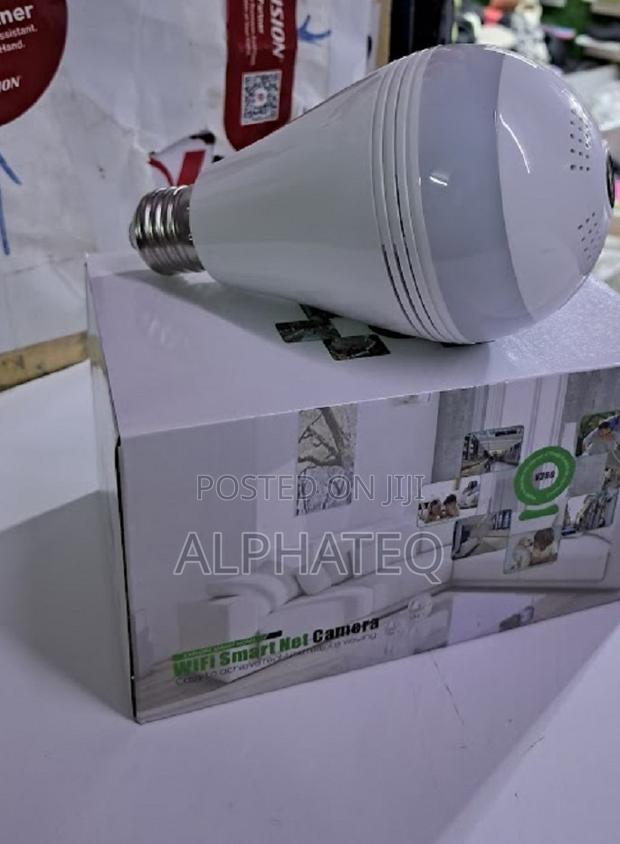 Wifi Camera Bulb With Motion Detection, Night Vision - main view