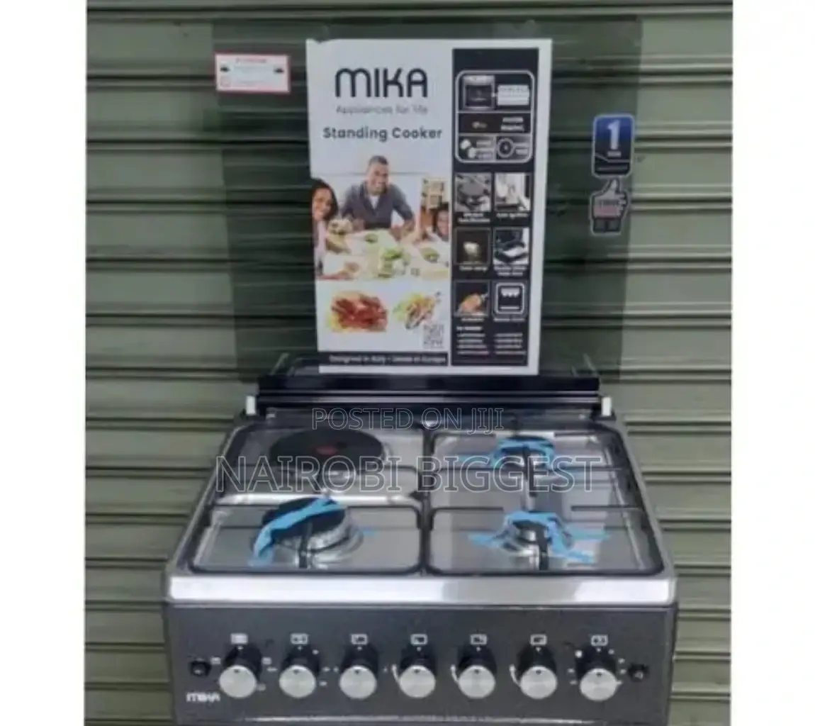 Mika 3gas+1electric Standing 60×60 Best Cooker