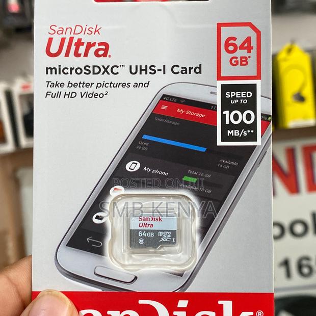 Sandisk Ultra 64 Gb Microsdxc Memory Card - thumbnail 2