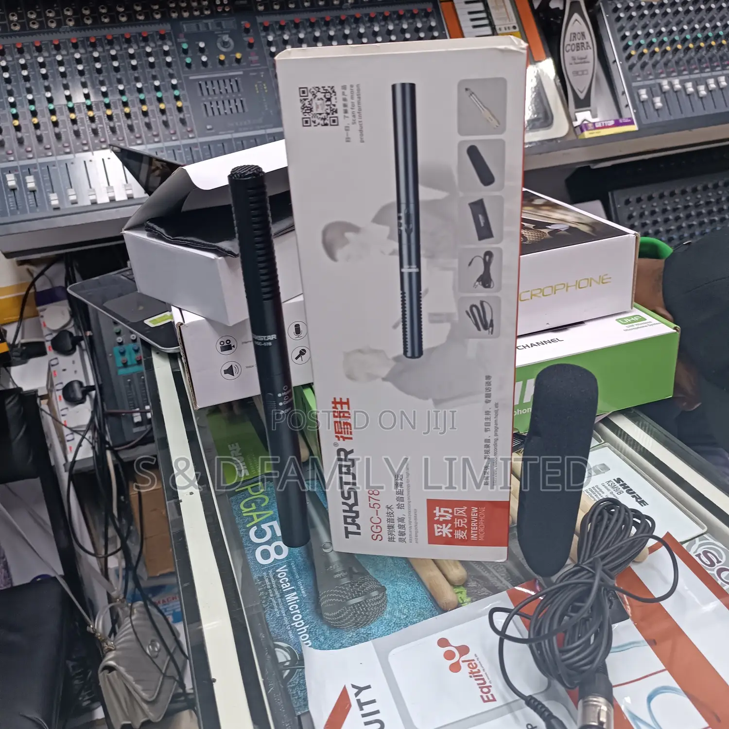 Takstar SGC-578 Boom Microphone