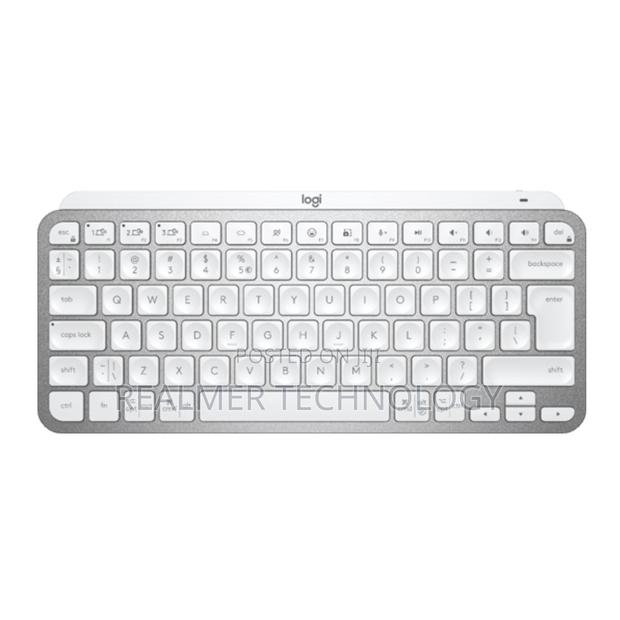 Logitech Mx Keys Mini Wireless Illuminated - Pale Gray