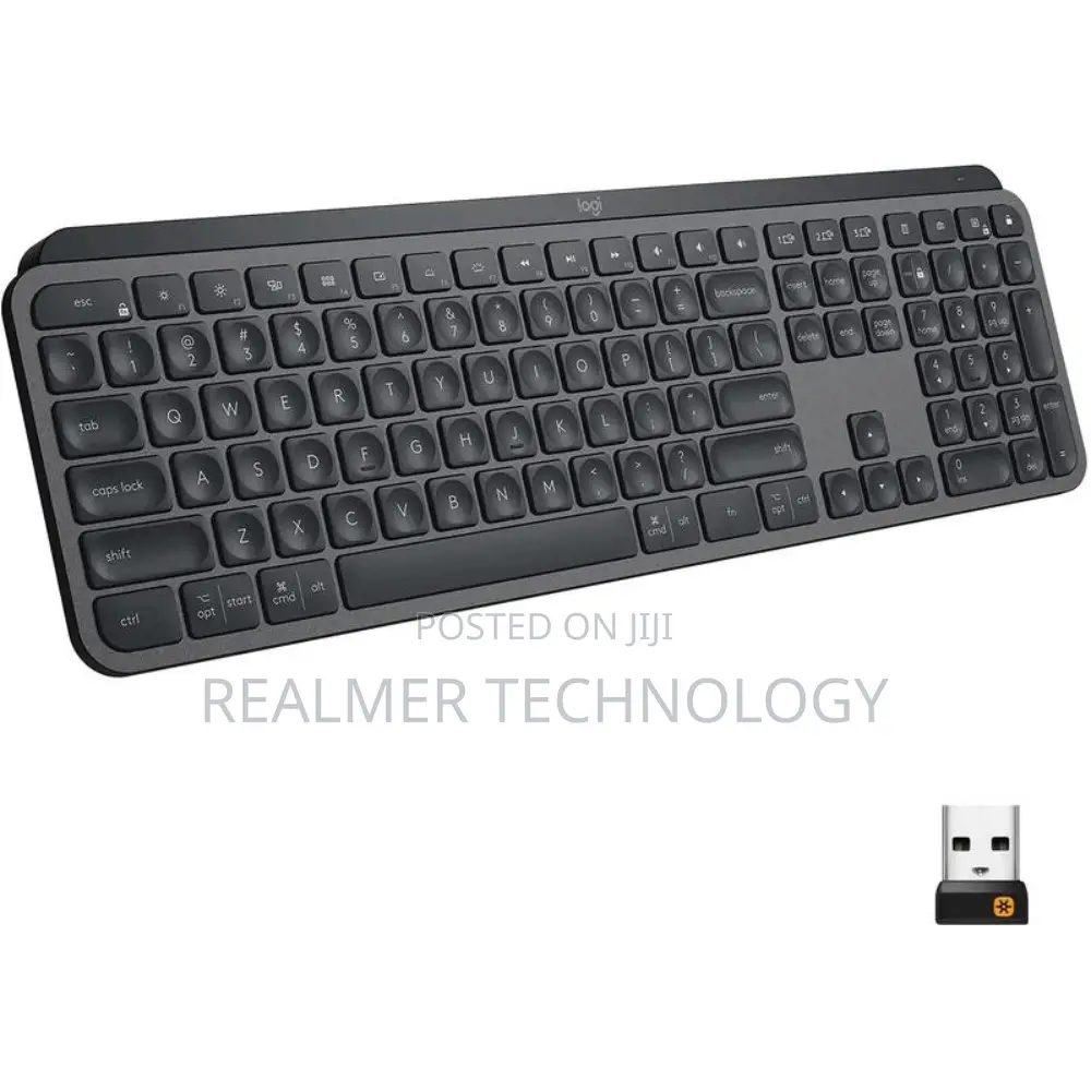 Logitech MX Keys Plus Wireless Illuminated With Palm Rest