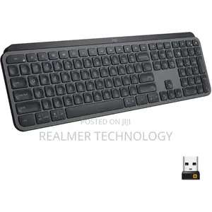 Logitech MX Keys Plus Wireless Illuminated With Palm Rest