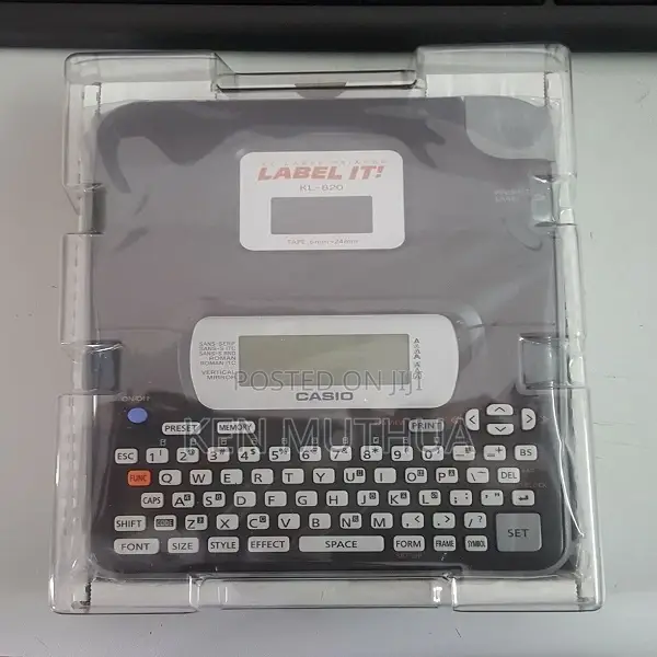 Casio Label It Kl-820 Printer 6mm~ 24mm