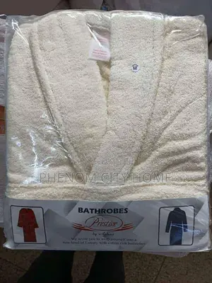 Cotton Bathrobed Available