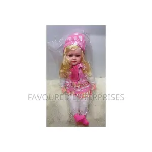 Super Cute Dolls Toy for Baby Girl With Dress and Boots 25cm