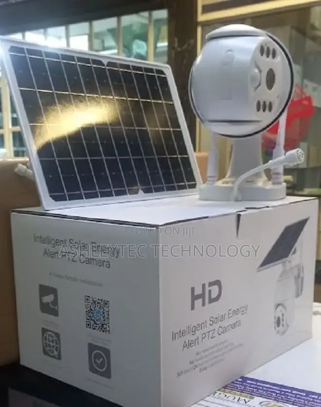 New Model Single Lens 4g Ubox Solar Camera