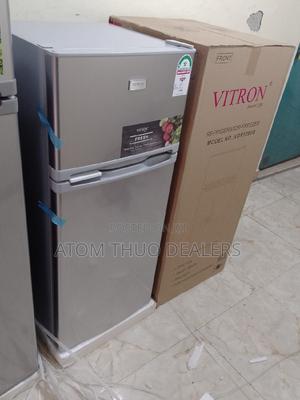 Vitron 128litres Double Door Refrigerator-Silver - thumbnail 2