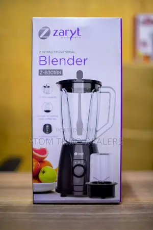 Zaryt 2 in 1 Blender in Black/White Available