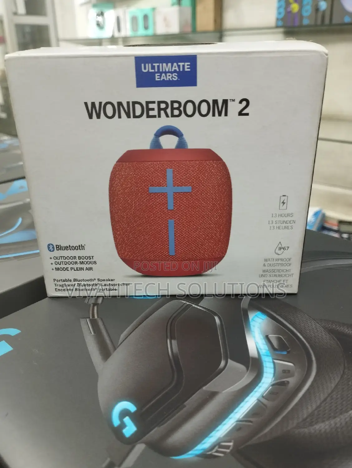 Logitech Ultimate Ears Wonderboom 2 Deep Space Speakers
