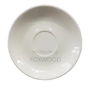 Ceramic Round Saucer Plain 6".