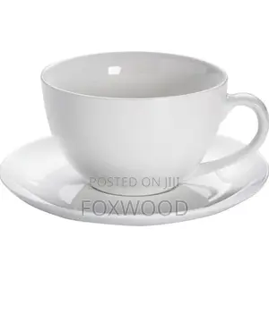 Ceramic Round Saucer Plain 6".