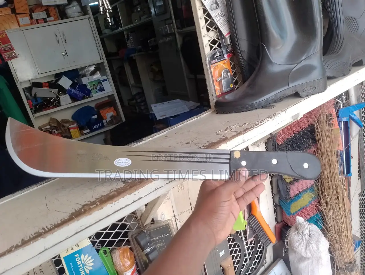 Pangas With Rubber Handle