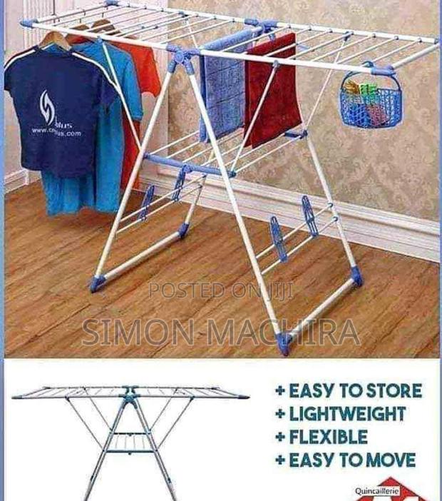 Assembled Portable Clothes Rack