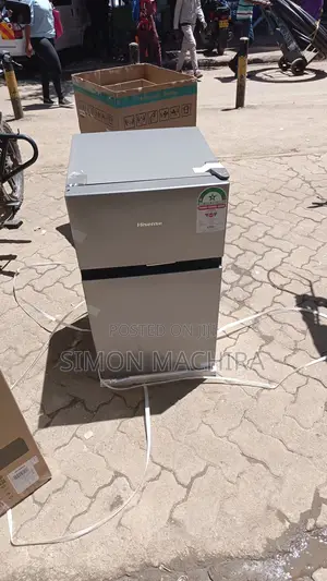 Hisense 91L Double Door Fridge