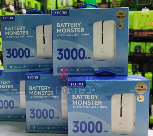 Brand New Tecno Mifi 4G Portable Wifi Speed Up to 300mbps - main view