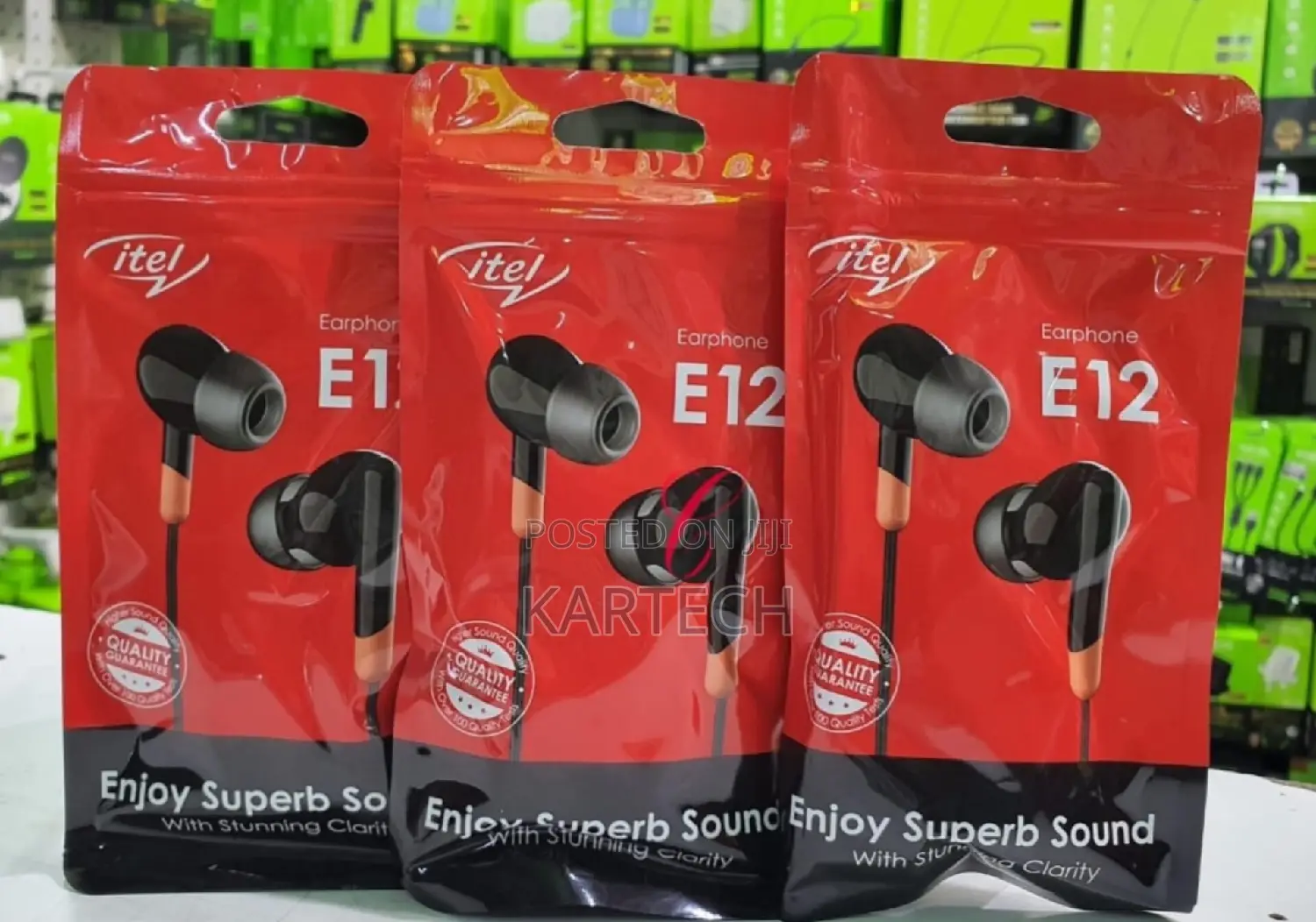 Itel E12 Superb Sound Earphones