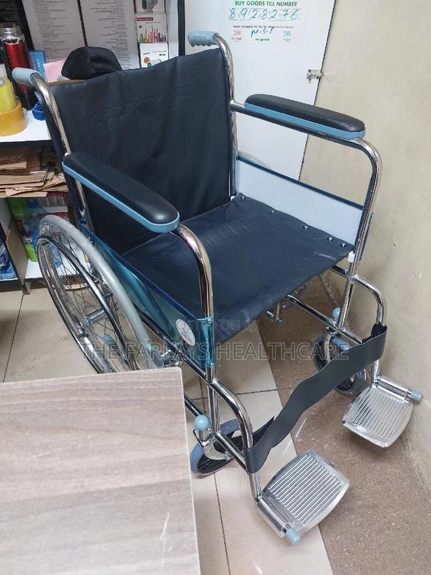 Wheelchair Tubeless Wheels And Fodable|| Standard Wheelchair