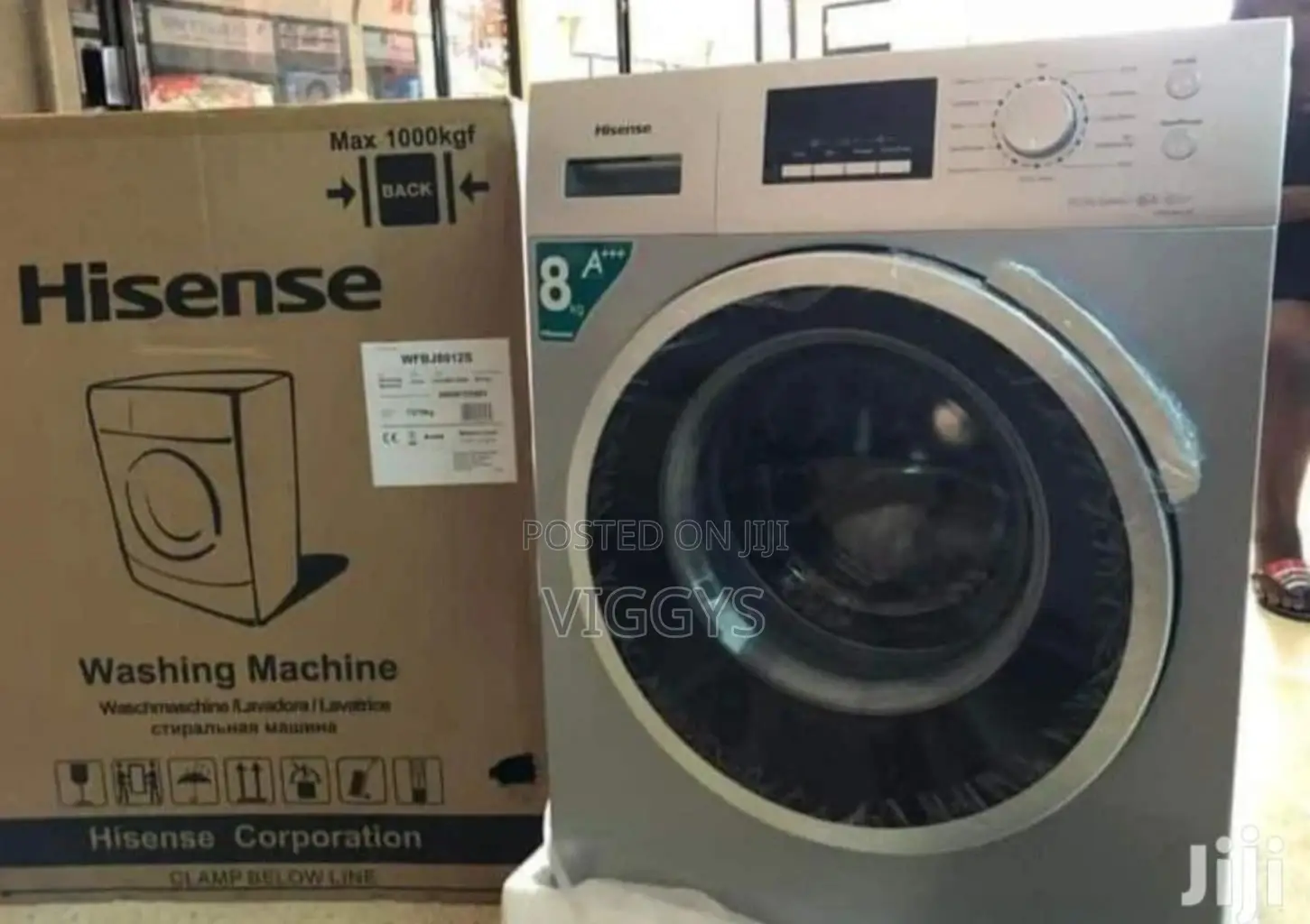 Amazing Hisense 8kg Wash and Dry Washing Machine