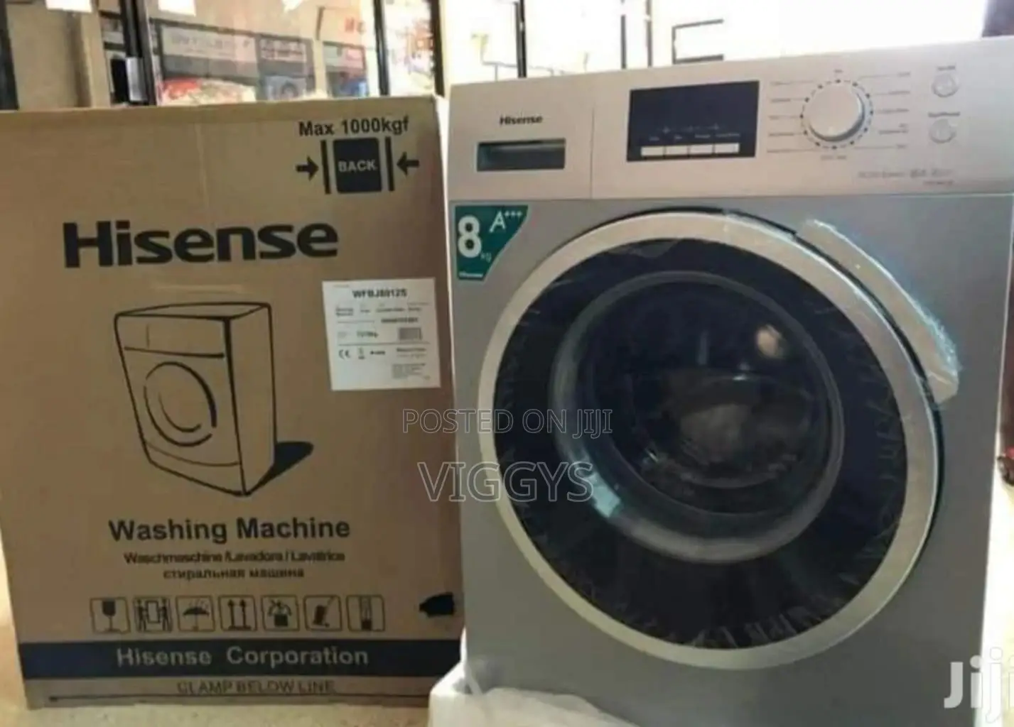 Original Hisense 8kg Wash and Dry Washing Machine