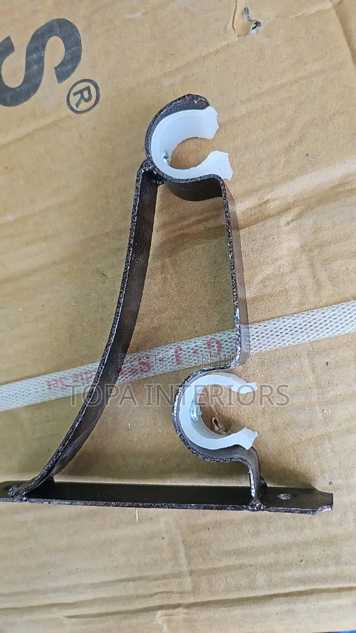 Wall Mounted Powder Coated Double Brackets