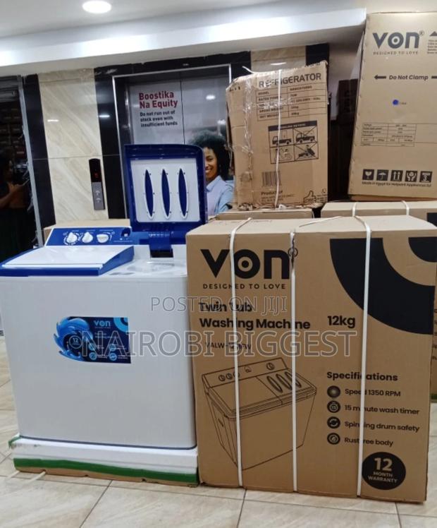 Von 12kgs Wash/Spin Washing Machine - main view
