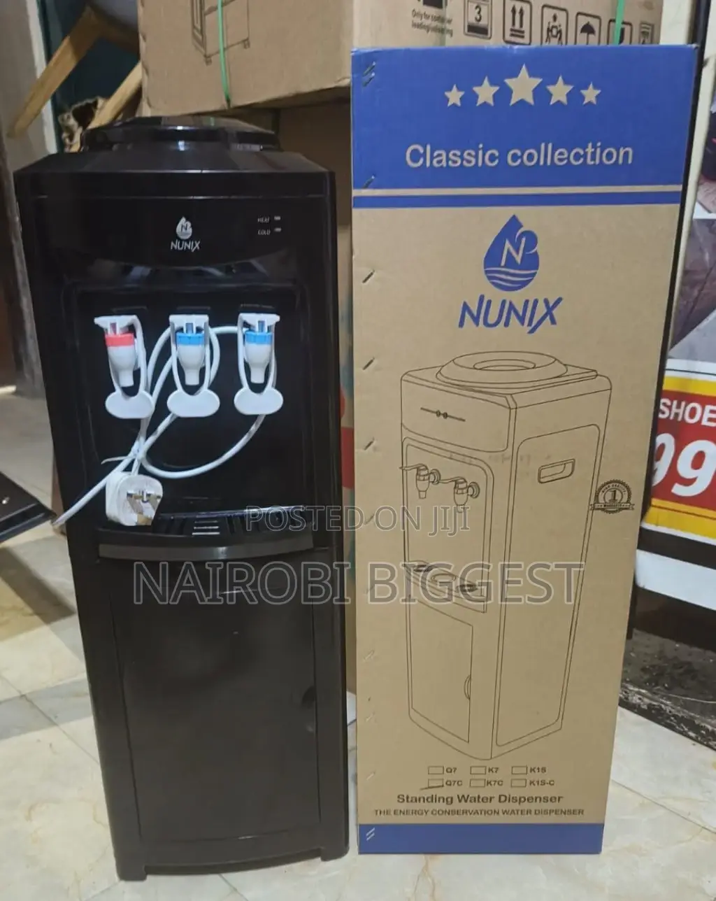 Nunix 3 Taps Water Dispenser