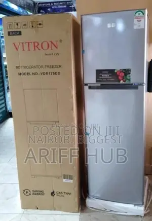 Vitron Double Door 170litres Refrigerator