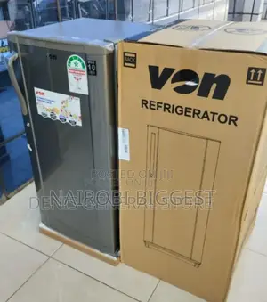 Von 185l Single Door Fridge