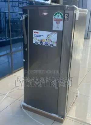 185litres Von Single Door Fridge