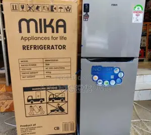 Mika 211 Litre Double Door Fridge