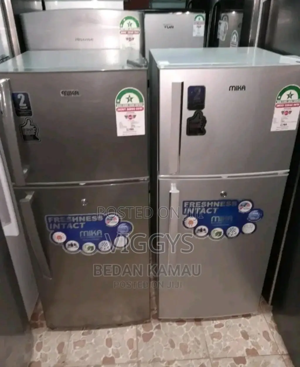 211litre Mika Double Door Fridge