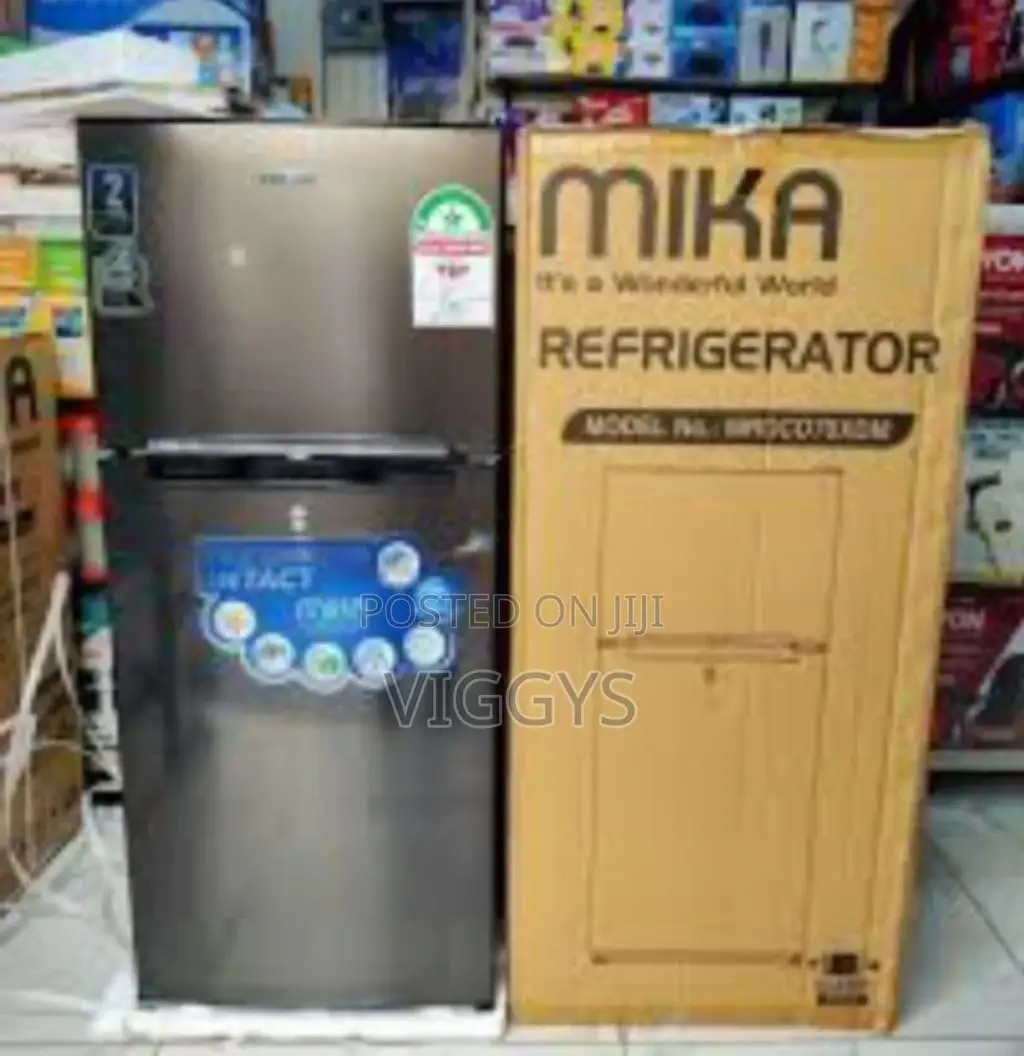 Mika 211 Litre Double Door Fridge
