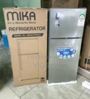 211litre Mika Double Door Fridge