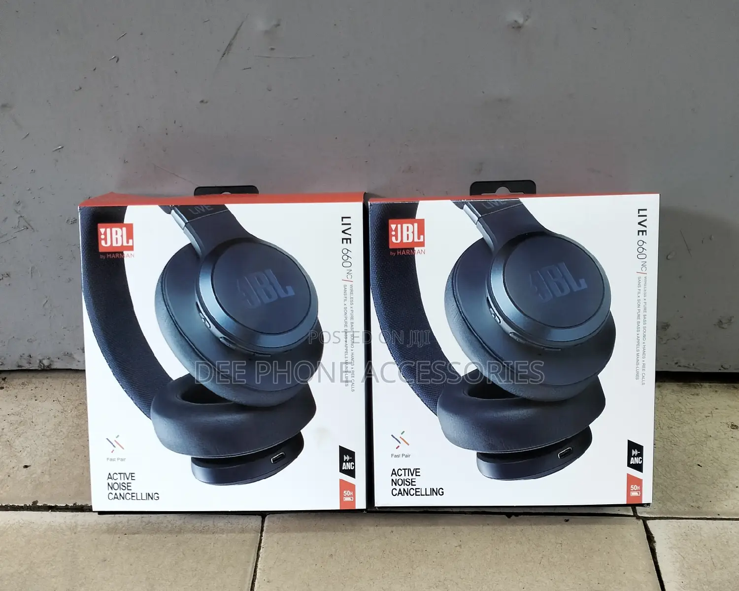 New JBL Live 660 Bluetooth Headphones