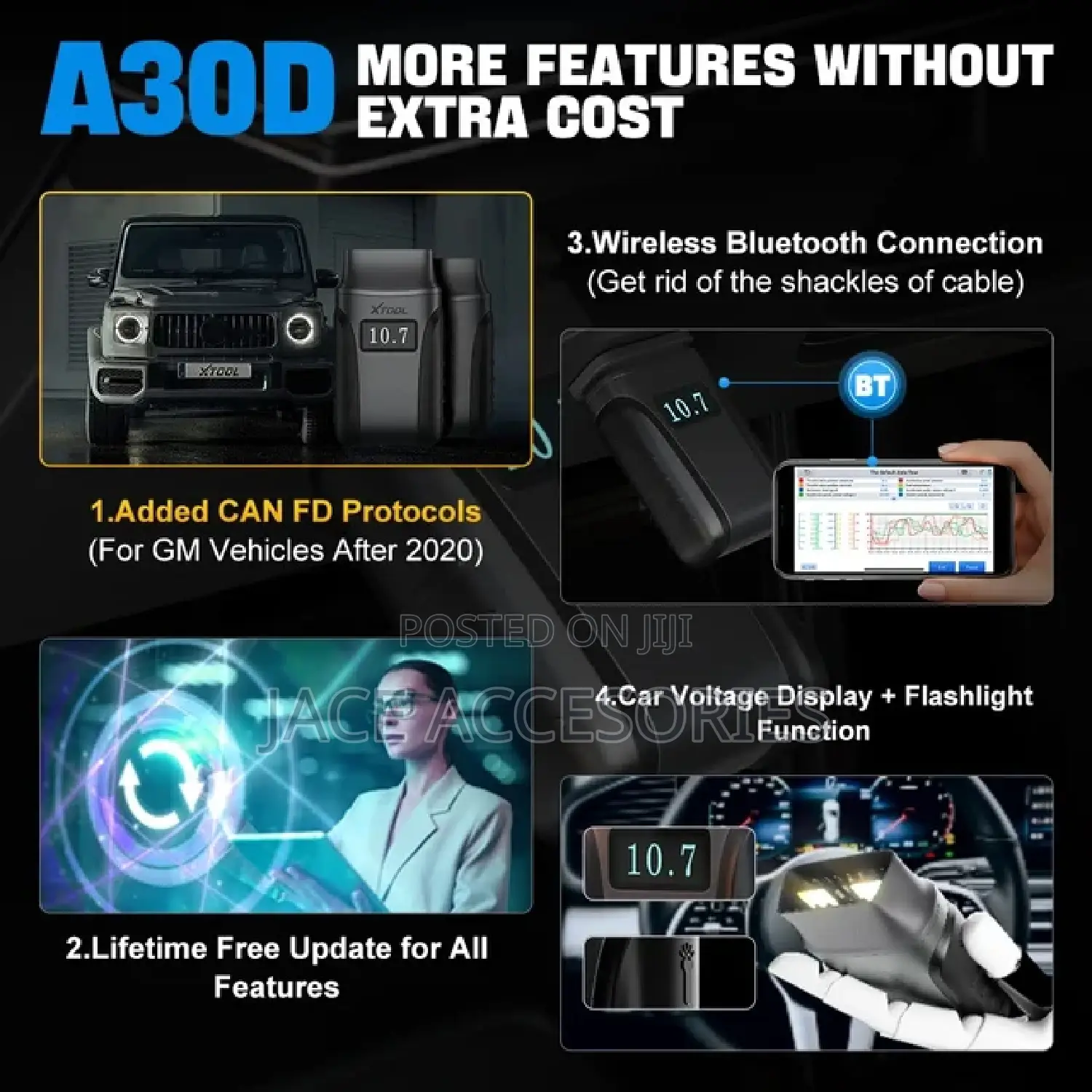 New Xtool Anyscan A30D +Lifetime Free App